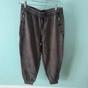 Aerie Womens Charcoal Jogger Sweatpants Size Medium